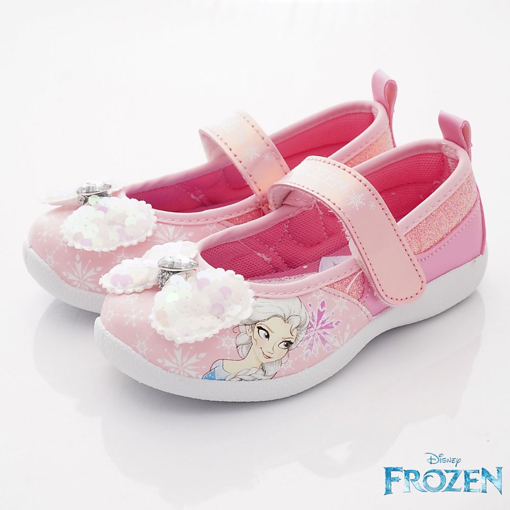 冰雪奇緣 - 台灣製冰雪奇緣公主鞋(中小童段)-休閒鞋-粉