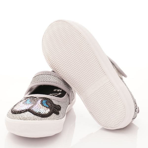 Arnold Palmer 雨傘牌 - 專櫃童鞋-大眼睛娃娃鞋款(中小童段)-銀