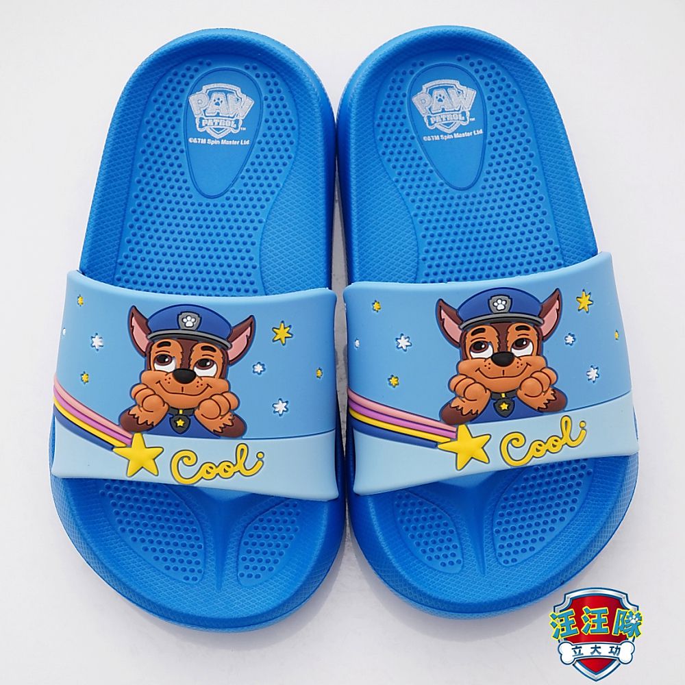汪汪隊立大功 - 台灣製汪汪隊立大功輕量拖鞋(中小童段)-藍