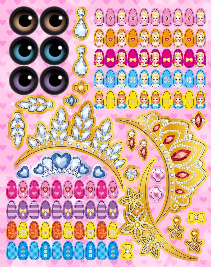 百變莫莉：漂亮的祕密彩妝遊戲書-內含彩妝遊戲書+豪華彩妝30件組+妝扮貼紙166張