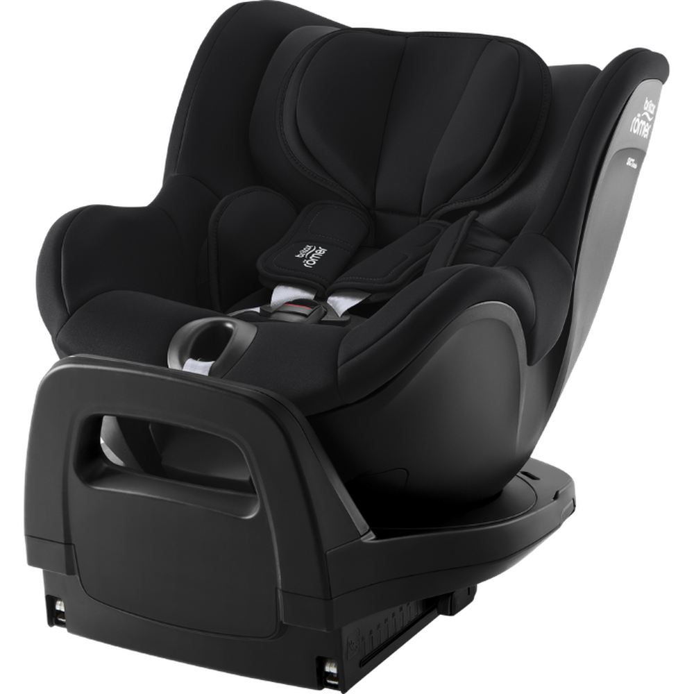 德國原裝Dualfix Pro ISOFIX 360度旋轉0-4歲汽座-宇宙黑-(贈皮椅保護墊)