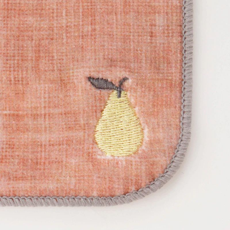 日本千趣會 - 北歐風刺繡方形小手帕5件組 (15x15cm)