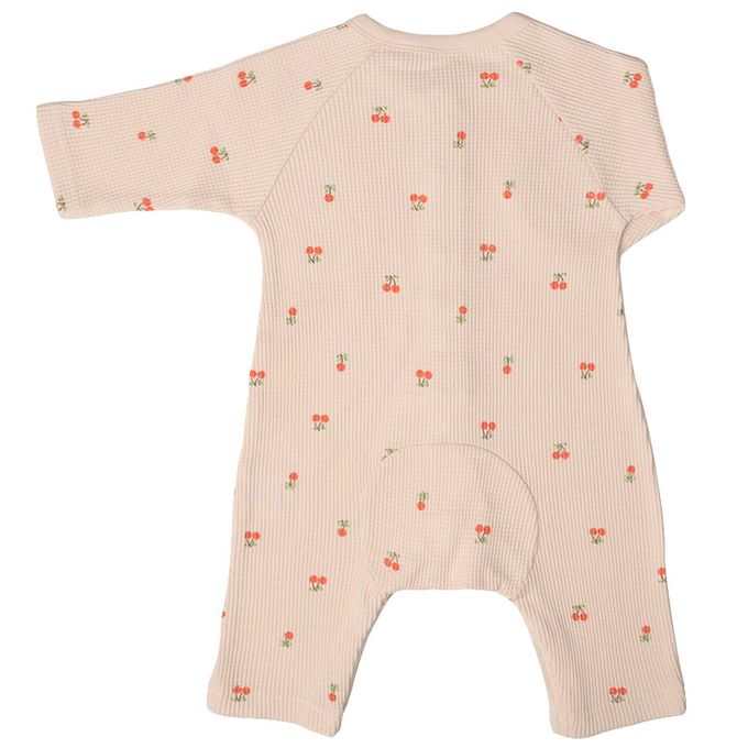 akachan honpo - 長袖兔裝-櫻桃-粉紅色