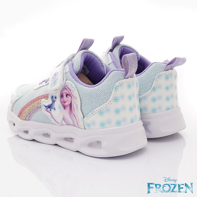 冰雪奇緣-冰雪電燈運動休閒鞋-FNKX25126藍(中小童)-電燈鞋-藍