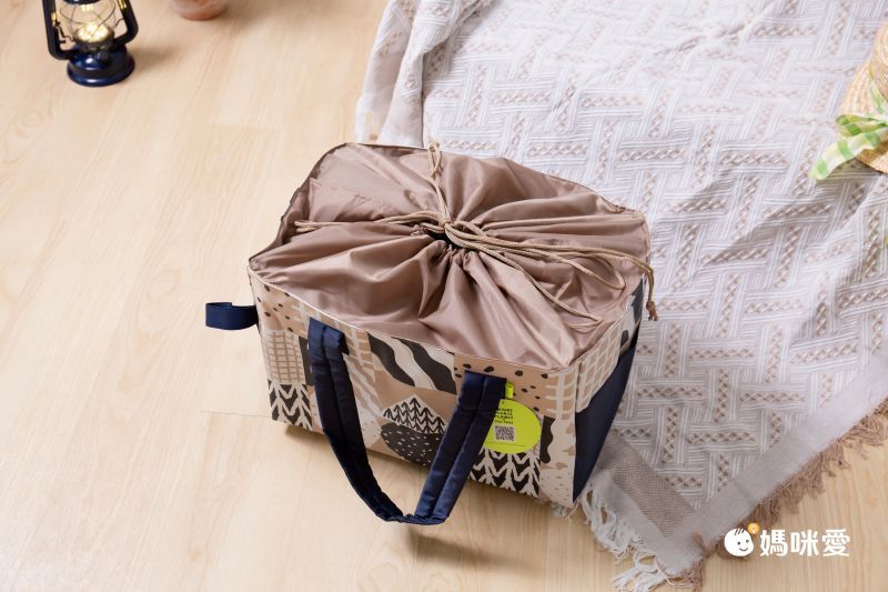 日本 IROHA - 可摺疊收納 寬底便利環保購物袋-設計款-貓咪時光 (SS(18x38x10cm))-容量4L/耐重6KG