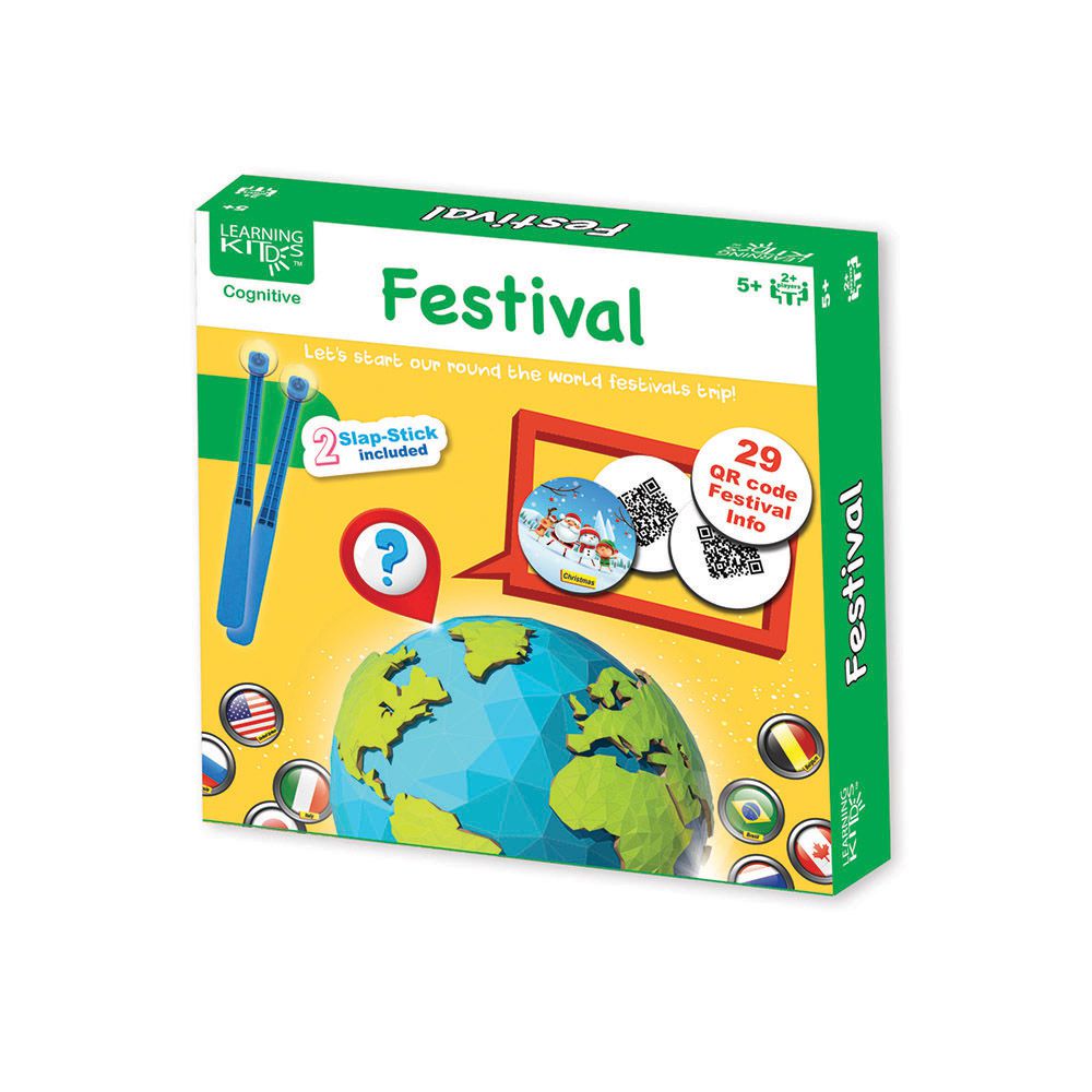 桌遊系列-國旗節慶配對遊戲