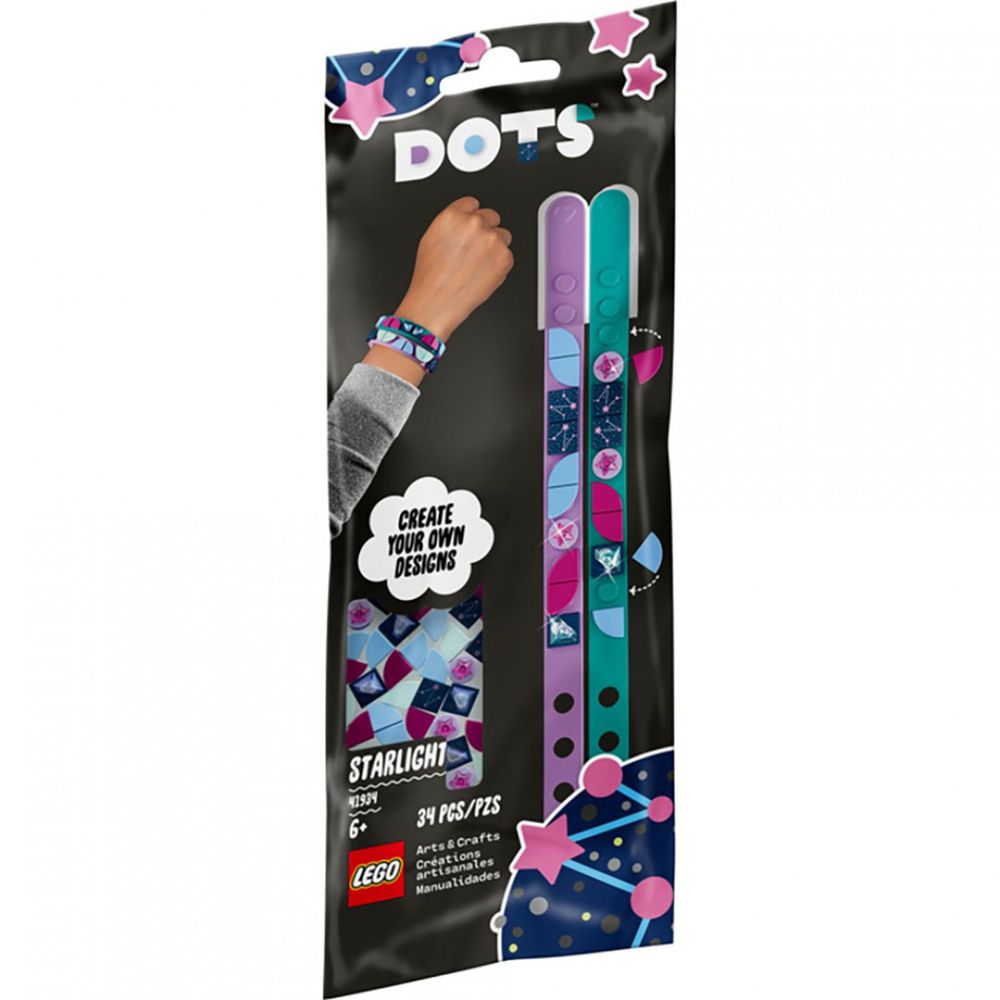 樂高 LEGO - 樂高積木 LEGO《 LT41934 》DOTS 系列 豆豆手環 - 星光閃閃-34pcs