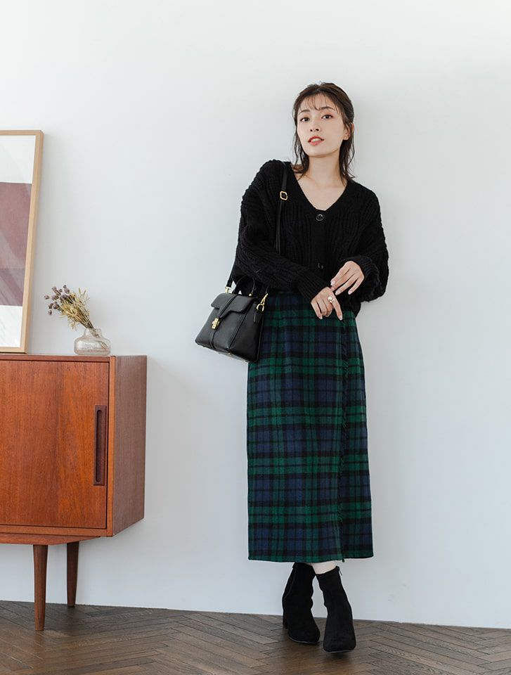 日本 fifth - 2way梯形金屬扣手提包/側背包-黑