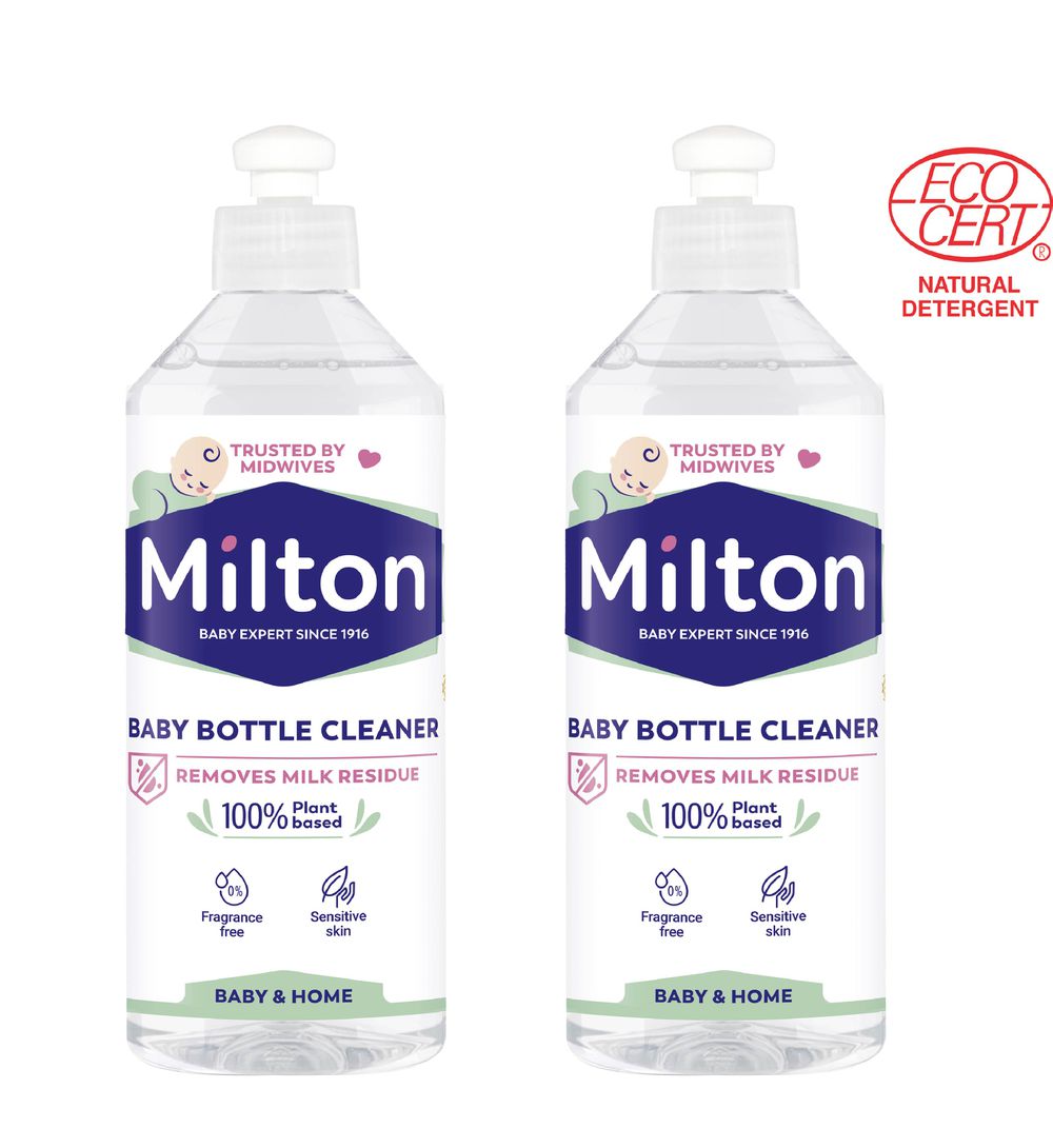 英國米爾頓 Milton - 奶瓶餐具清潔液-500ml*2瓶