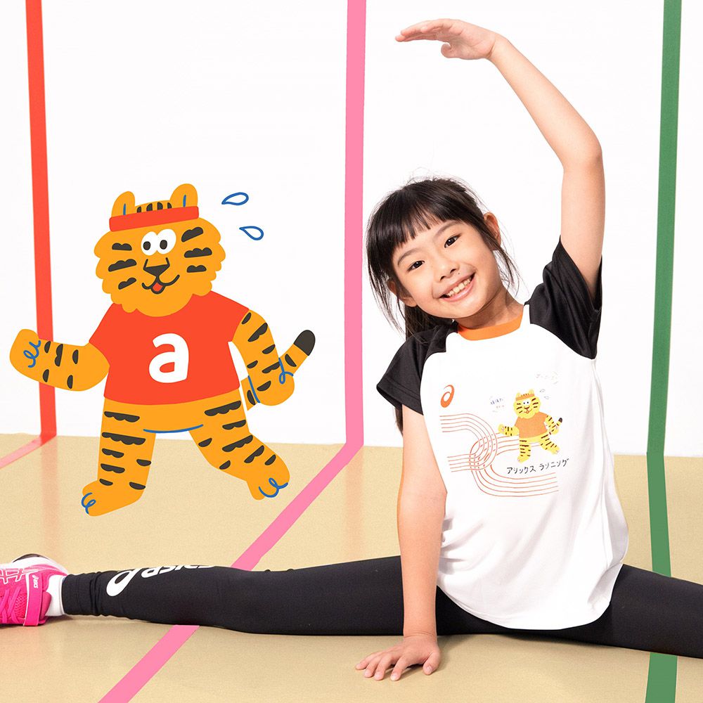 ASICS 亞瑟士 - 童 老虎 短袖上衣 兒童 服飾 2033B402-100