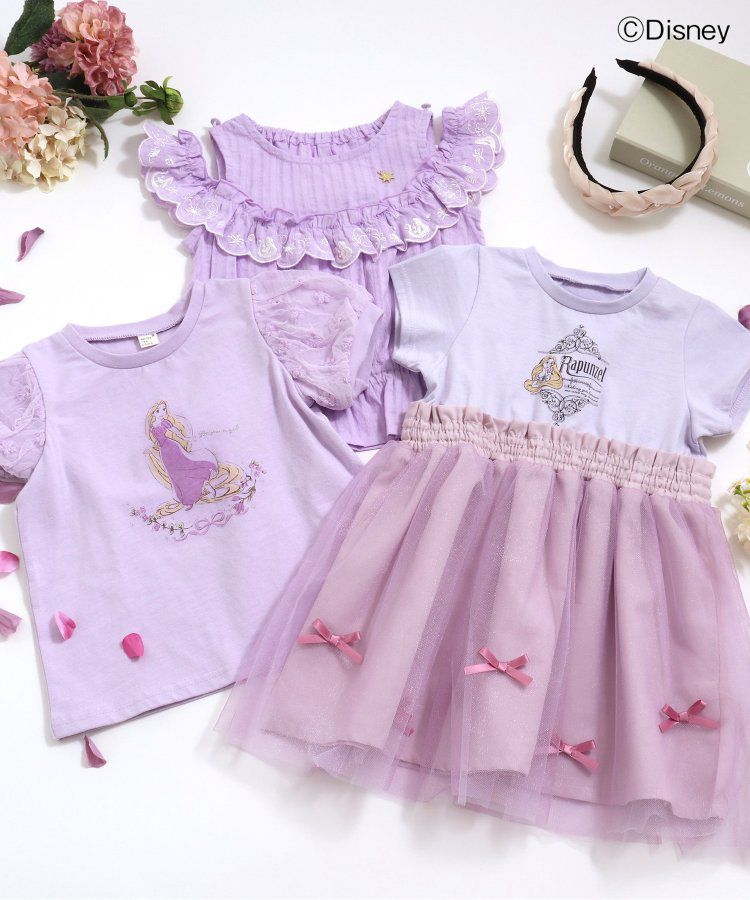 日本 apres les cours - 公主薄紗珍珠編織髮箍-象牙白