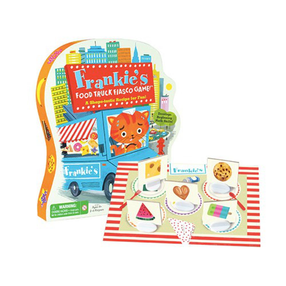 美國 Educational Insights - 親子互動桌遊-法蘭奇的食物卡車-4歲以上