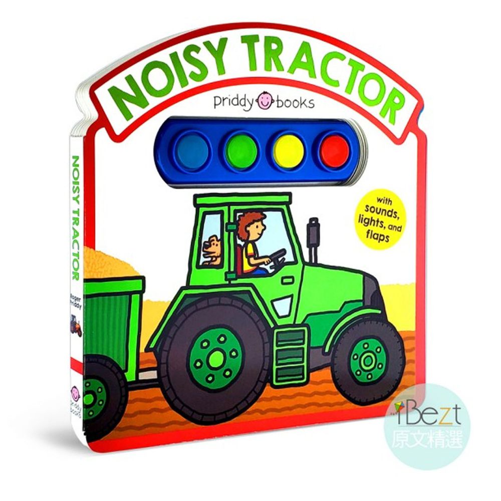 NOISY TRACTOR(發亮音效翻翻書)