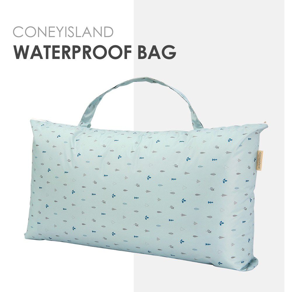 韓國 Coney Island - (加購價)加大版防水睡袋收納袋-天藍森林 (81.5*42.5*11cm)