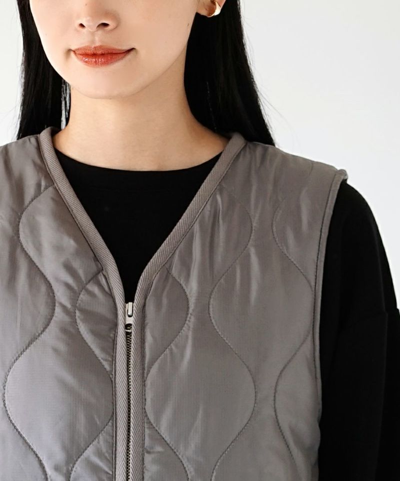 日本 zootie - SunnyHeat 防潑水蓄熱保暖長版背心-黑