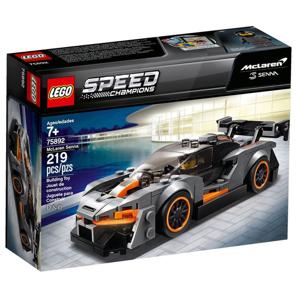 樂高 LEGO - 樂高 SPEED CHAMPION 賽車系列 - McLaren Senna 75892-219pcs