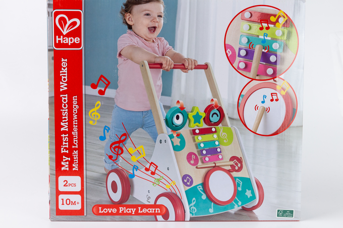 德國 Hape - 音樂學步車