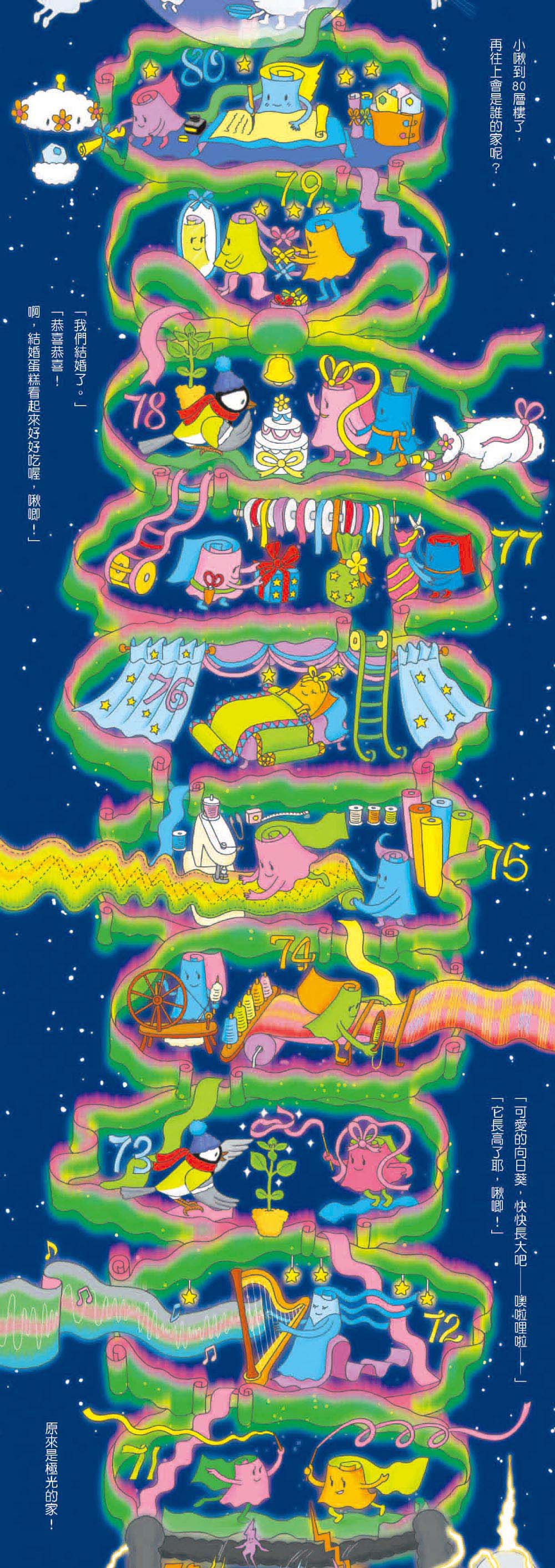 小魯文化 - 【100層樓繪本全收集 - 得獎推薦】-100層樓的家（二版）＋地下100層樓的家＋海底100層樓的家（二版）＋天空100層樓的家