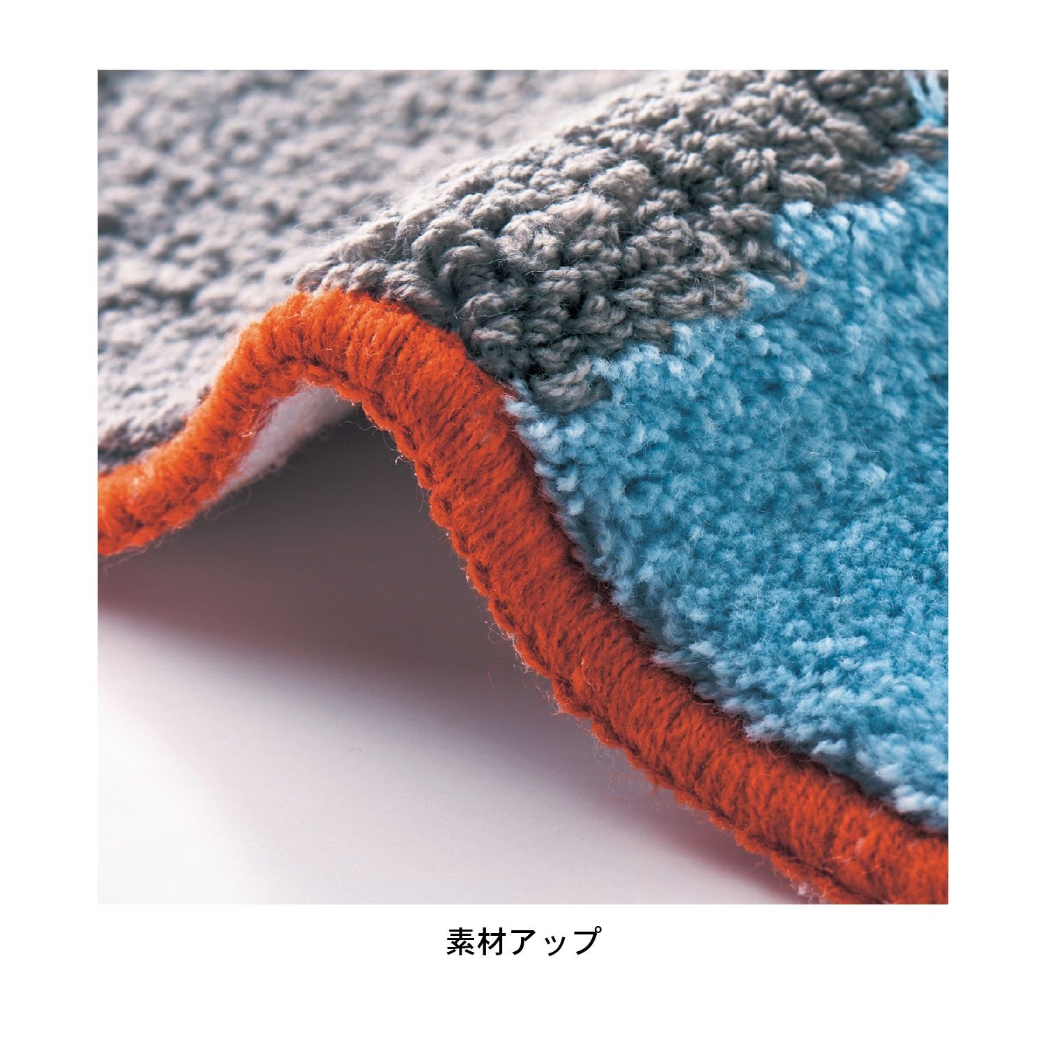 日本千趣會 - 迪士尼 長條型腳踏墊(廚房/臥室)-彩色方格 米奇-黃綠紅藍