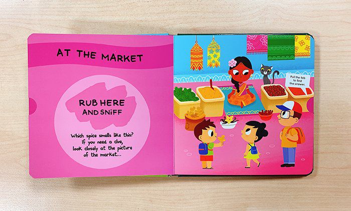 Follow Your Nose : Everyday Scents 一起聞聞看：生活香味 (刮刮香味書)