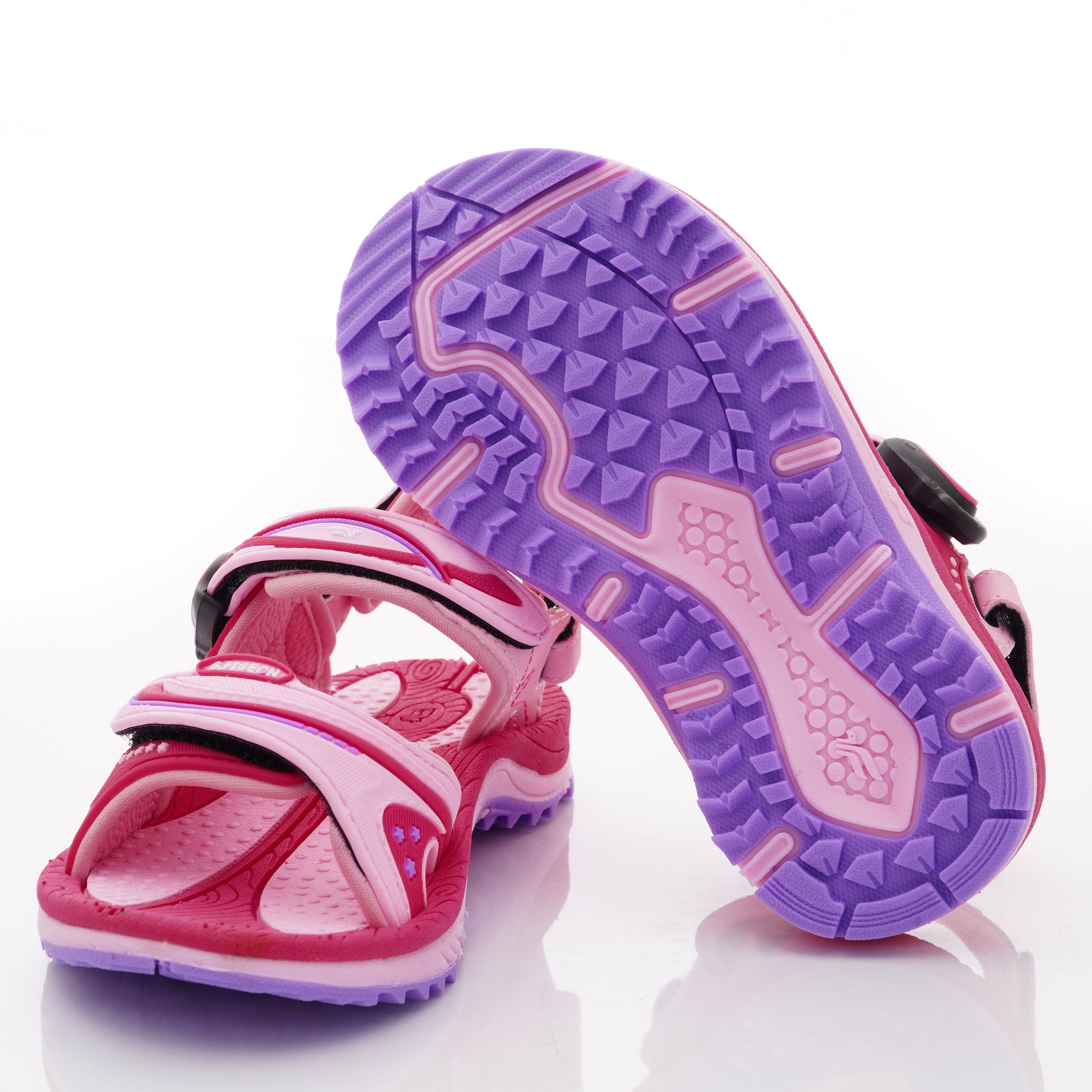 G.P - 造型磁扣兩穿涼拖鞋款(中小童段)-桃紅