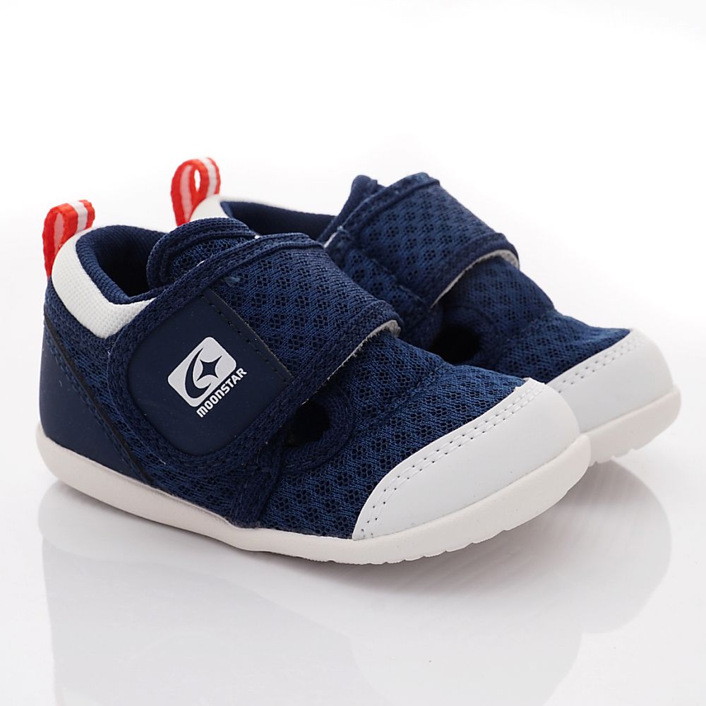 MOONSTAR日本月星 - 休閒機能寶寶學步鞋(寶寶段)-深藍