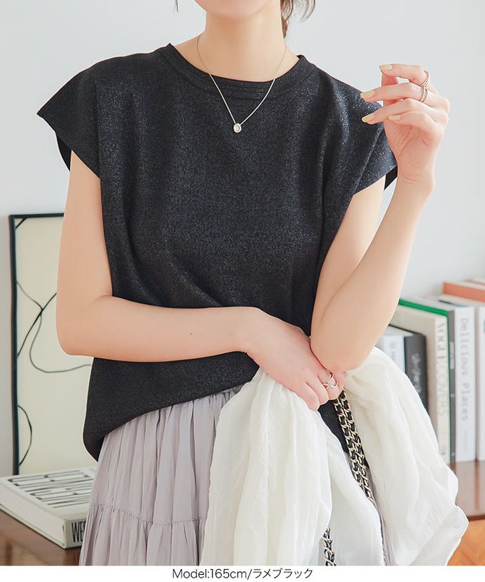 日本 Kobe Lettuce - 立領顯瘦剪裁法式袖上衣-粉紅