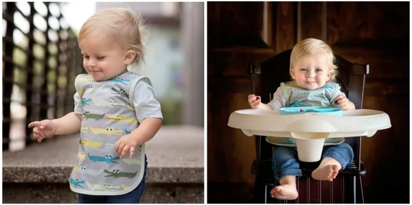 BapronBaby圍兜裙 - 餓鱷美味-圍兜裙 (24.7cm*15.2cm*1.3cm)