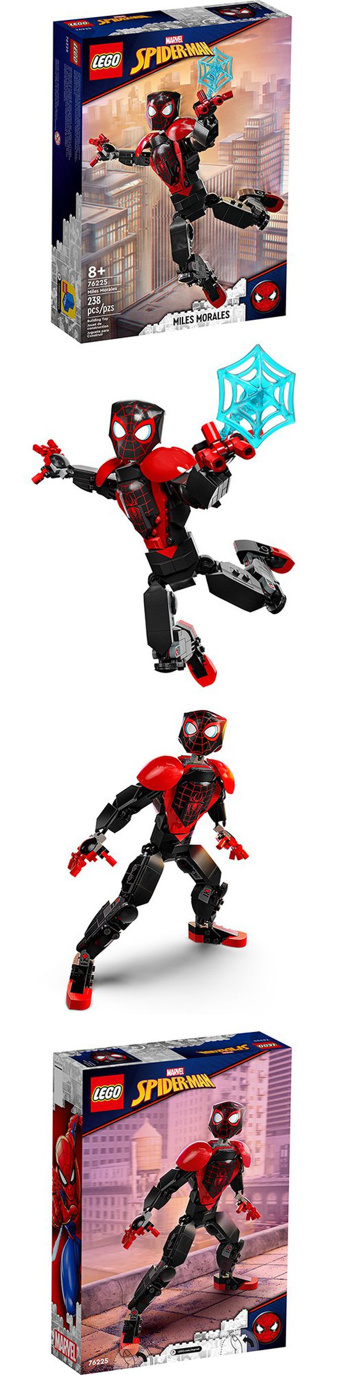樂高 LEGO - 樂高積木 LEGO《 LT76225 》SUPER HEROES 超級英雄系列 - Marvel Miles Morales Figure 蜘蛛人-238pcs