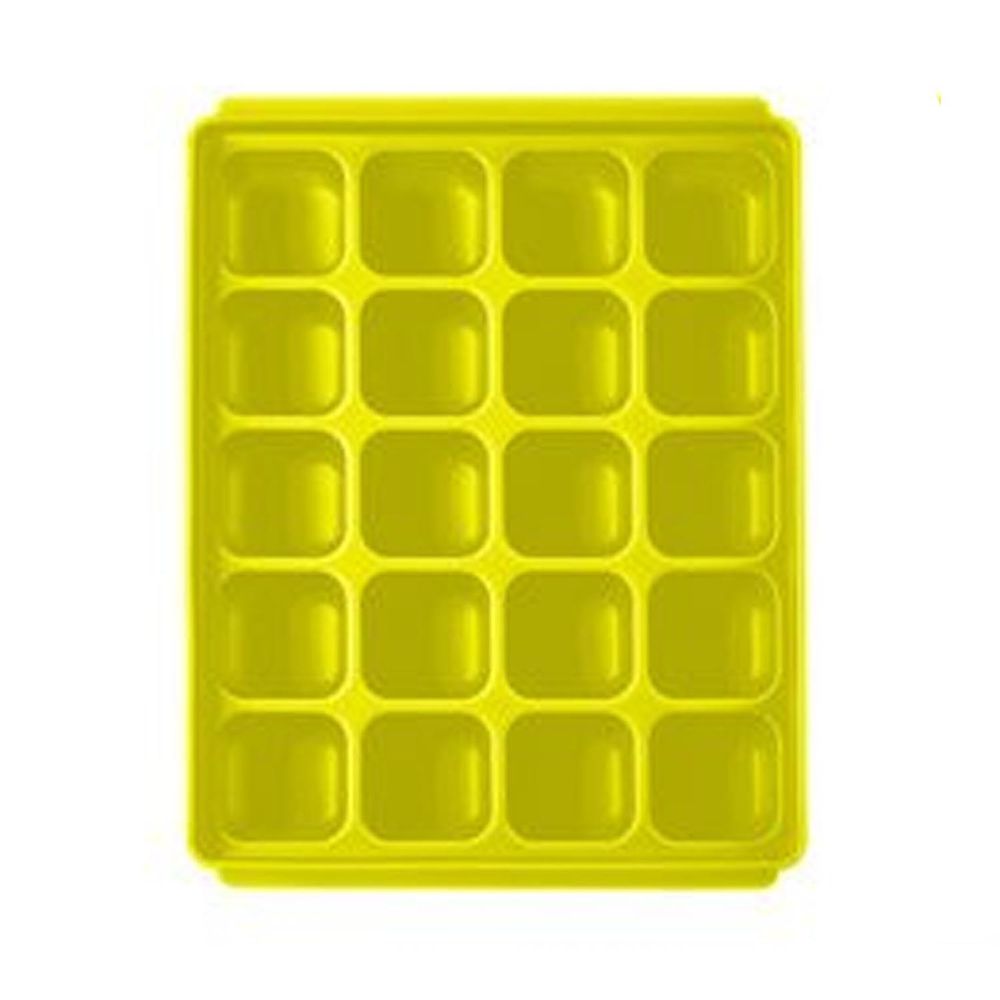 TGM - 白金矽膠副食品冷凍儲存分裝盒 (S - 綠色)