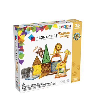 Magna-Tiles® - 磁力積木25片-非洲動物