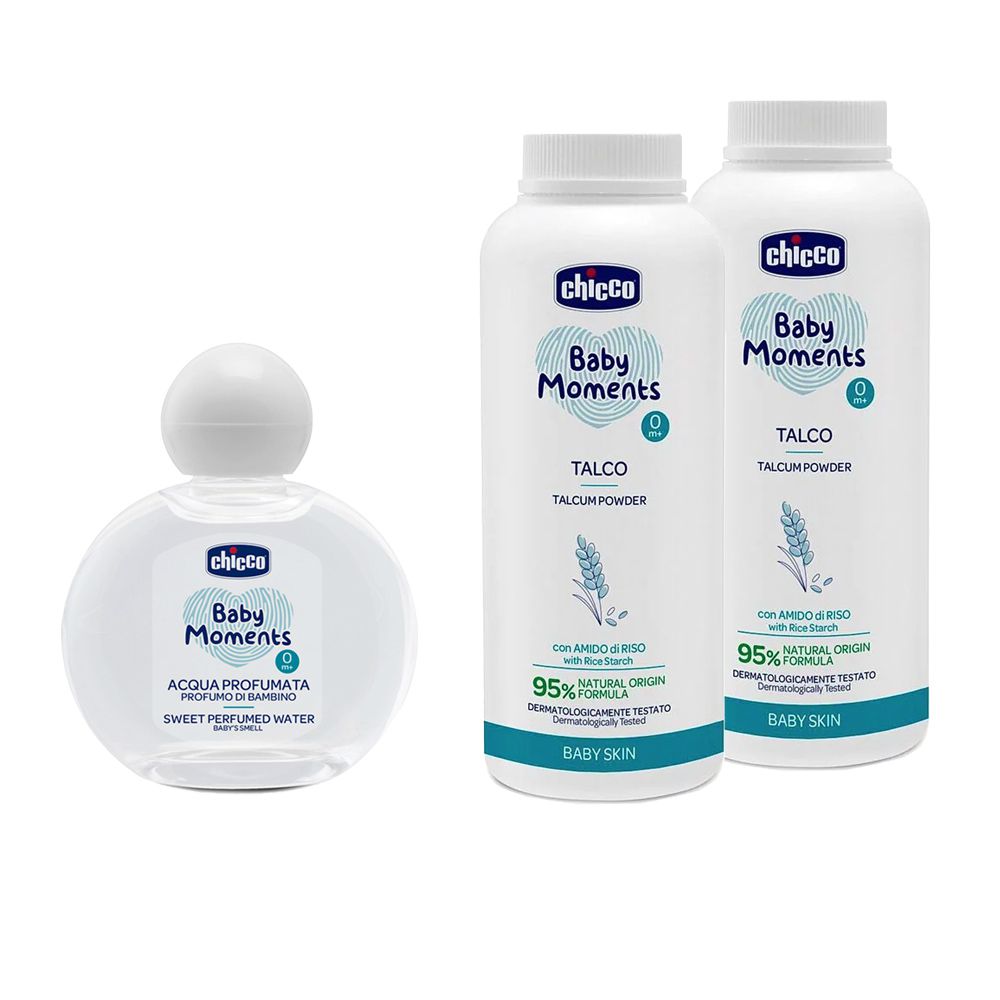 寶貝嬰兒植萃淡雅香水100ml+寶貝嬰兒植萃細緻爽身粉150gx2