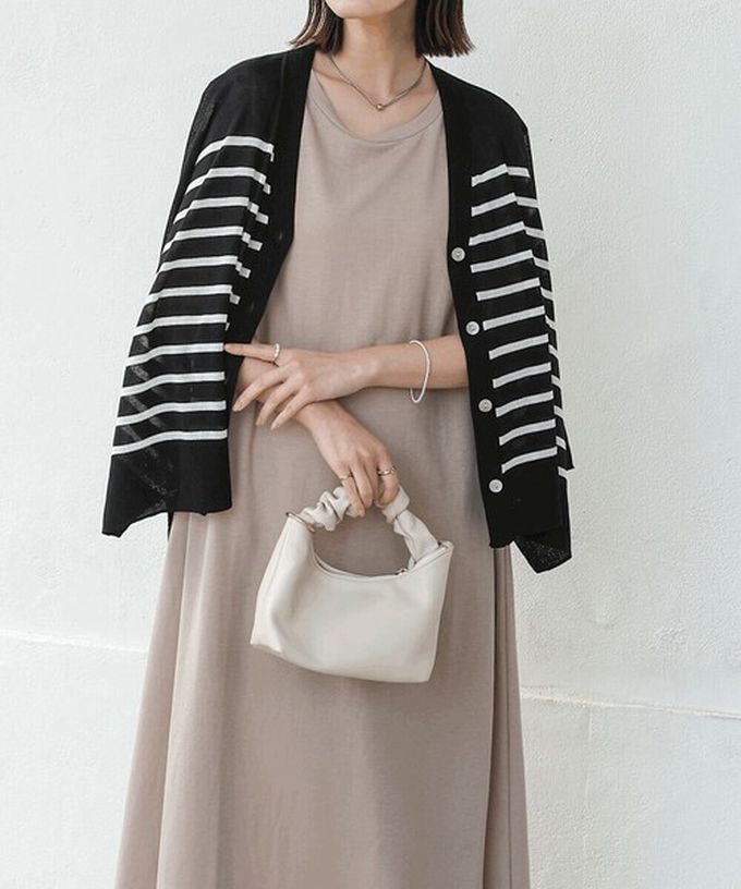 日本 Bab - 透氣嫘縈肩皺摺A字無袖洋裝-黑