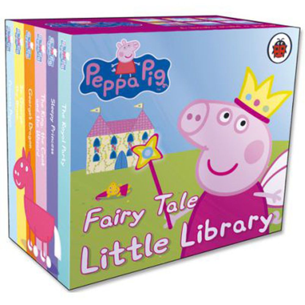 FAIRY TALE LITTLE LIBRARY/6本迷你小硬頁書-盒裝