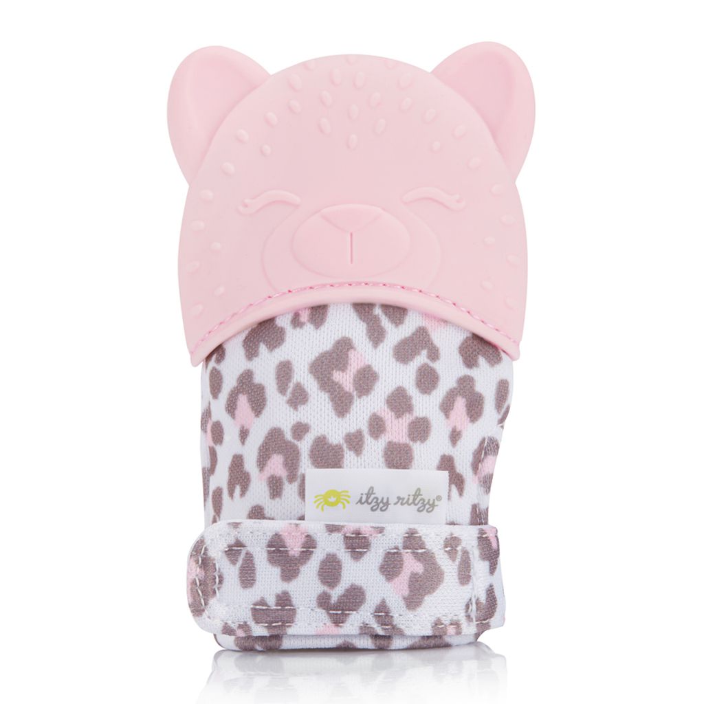 美國Itzy Ritzy - 咬手手-粉紅花豹