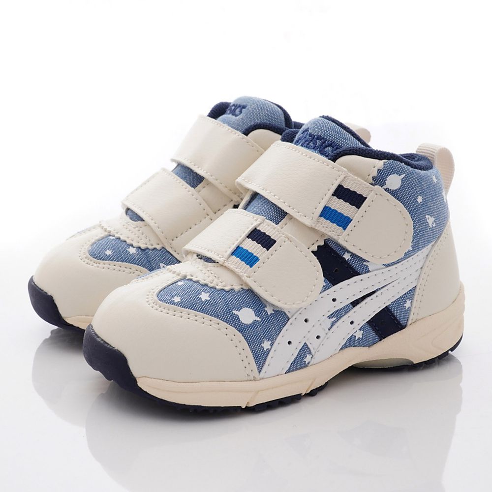 asics 亞瑟士 - 日本亞瑟士超高包覆性運動鞋款A200-401系列(小童段)-海軍藍