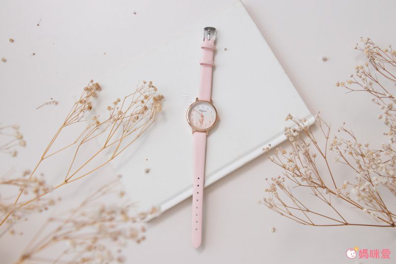 小清新少女錶-可愛貓咪-粉色