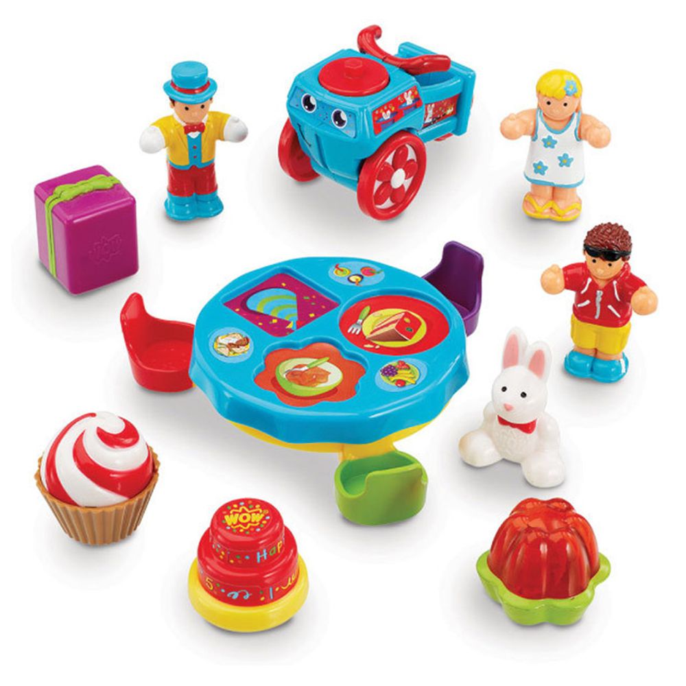 英國驚奇玩具 WOW Toys - 小玩偶-生日派對遊樂組