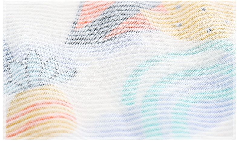 純棉連帽防曬外套/空調外套-彩繪恐龍世界-白色