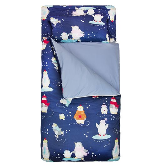 Fotex 芙特斯 - 兒童防蟎睡袋-滑冰企鵝