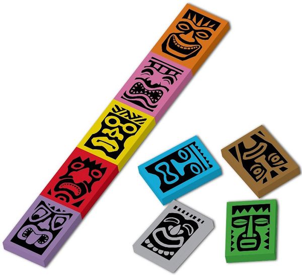 諾貝兒益智玩具 - 中文版歐美桌遊 推倒提基迷你版 Tiki Topple Mini