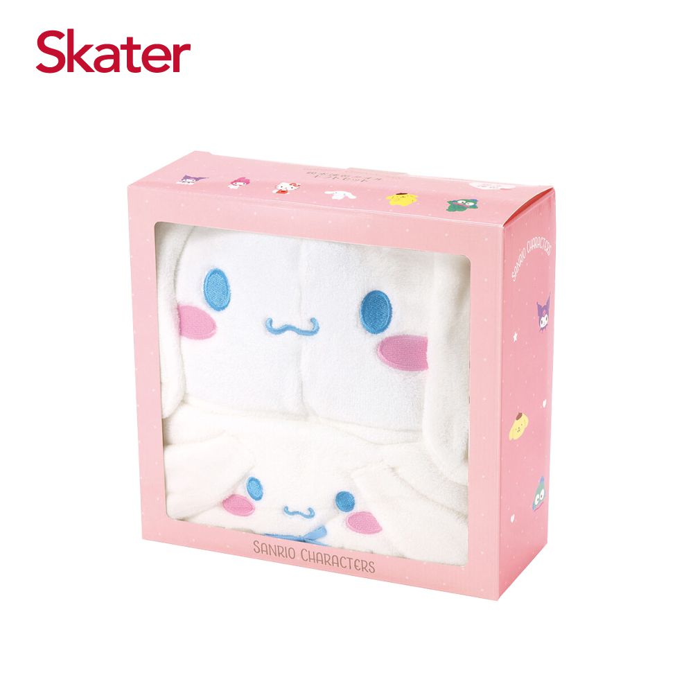 日本 SKATER - 親膚超纖巾禮盒-大耳狗-(兩用巾+乾髮巾)