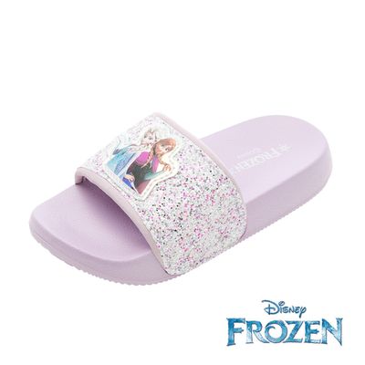 迪士尼Disney - 冰雪奇緣 童款 EVA拖鞋 FOKS41537-輕量防水x穿脫方便-紫-(小中大童段)