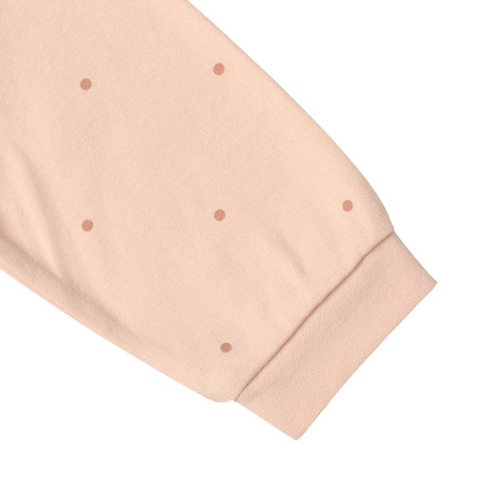 akachan honpo - 長袖兔裝 翻身神隊友-彈性材質-粉紅色