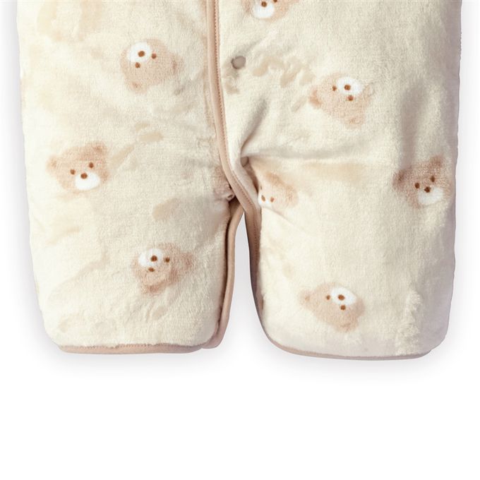 akachan honpo - 保濕滑順2WAY防踢被-咖啡色