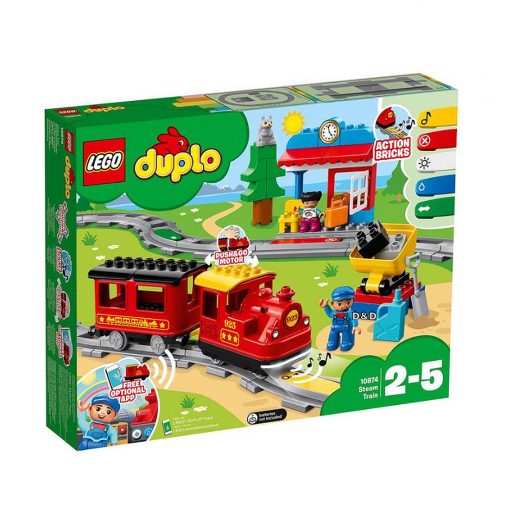 樂高 Duplo 得寶幼兒系列 - 蒸汽列車 10874-59pcs