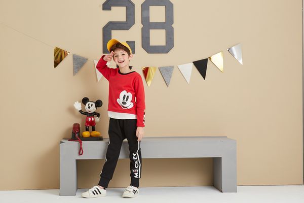 麗嬰房 Disney - 米奇系列滾條刷毛束-黑色