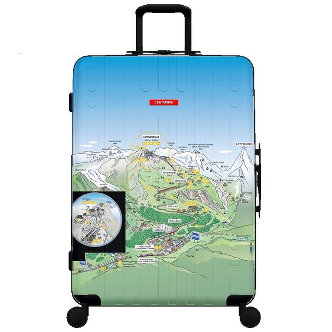 CENTURION百夫長 - 新品上市-拉鍊系列28吋行李箱-瑞士鐵道聯名款 (28吋)