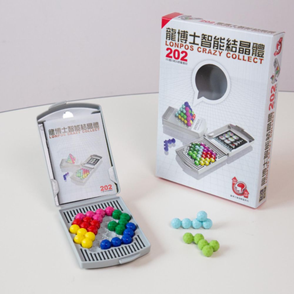龍博士 - 益智拼盤-202智能結晶體-3Y+