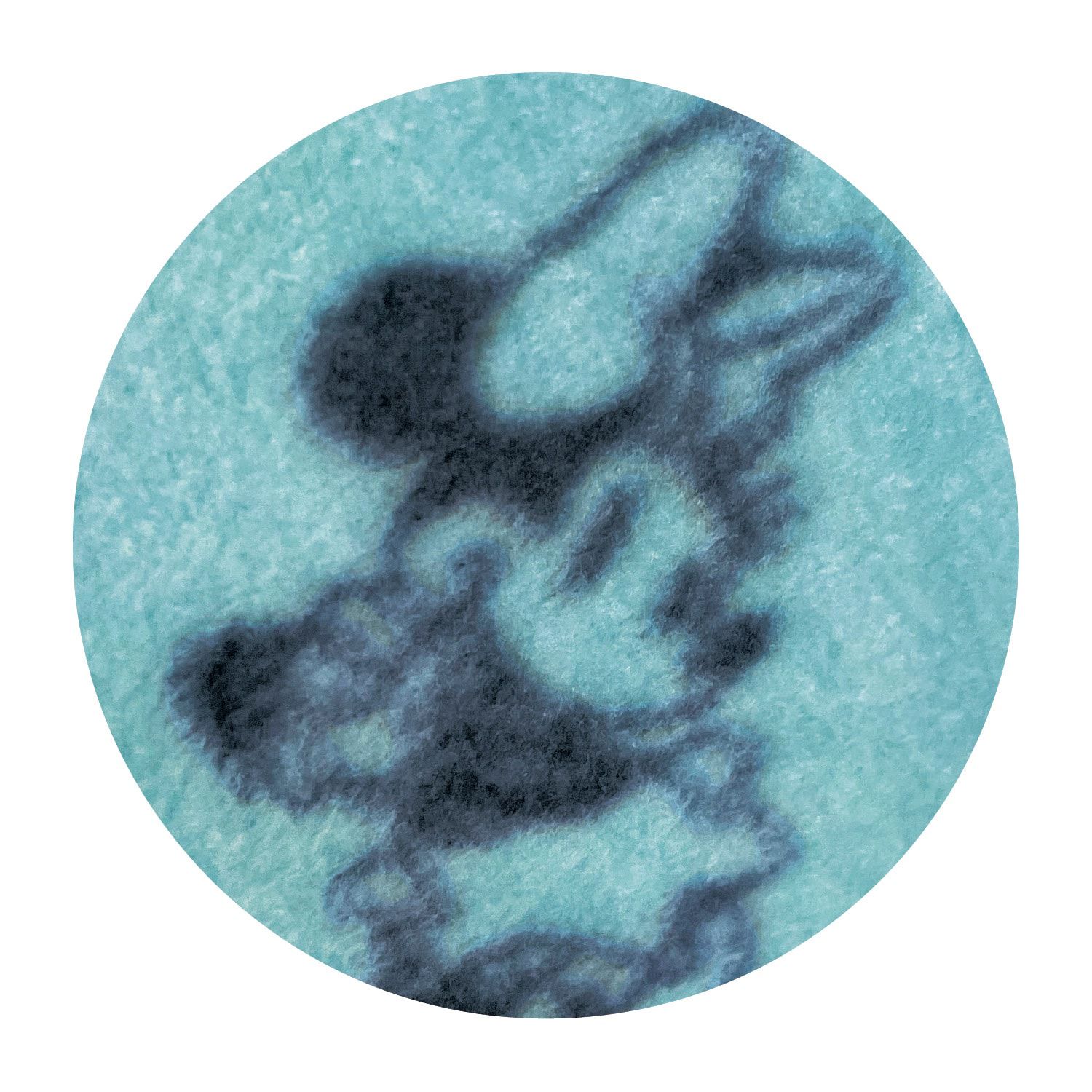 日本千趣會 - 迪士尼 柔軟長袖家居服-米奇-深灰x條紋